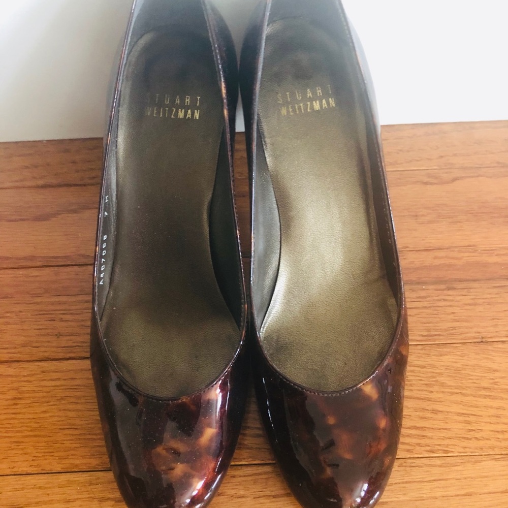 Stuart Weitzman Tortoise Shell Pumps - image 4